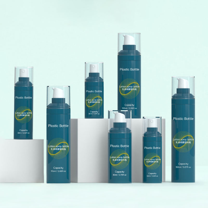 30ml 50ml 100ml 120ml 150ml Cabello Facial Facial Mist Bottle Bottle de cuidado de la pulsación solar Cosmética Botella de spray Bottle con tapa