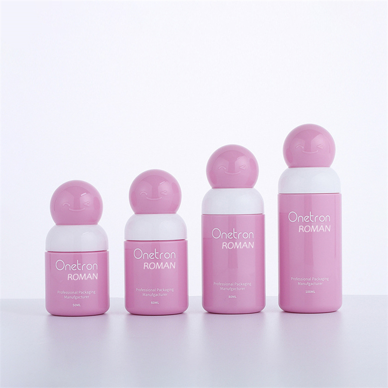 60 ml de 80 ml de 100 ml de botella de spray de alcohol para niños 50 ml de mascota de plástico mini botella de plástico reciclada de botellas de plástico recicladas